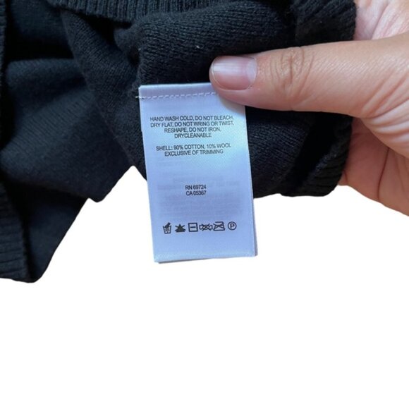 Columbia Black Long Sleeve Sweater Size large - Picture 5 of 8